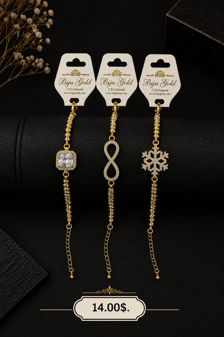 Sarmal Telli Charm Bileklik
