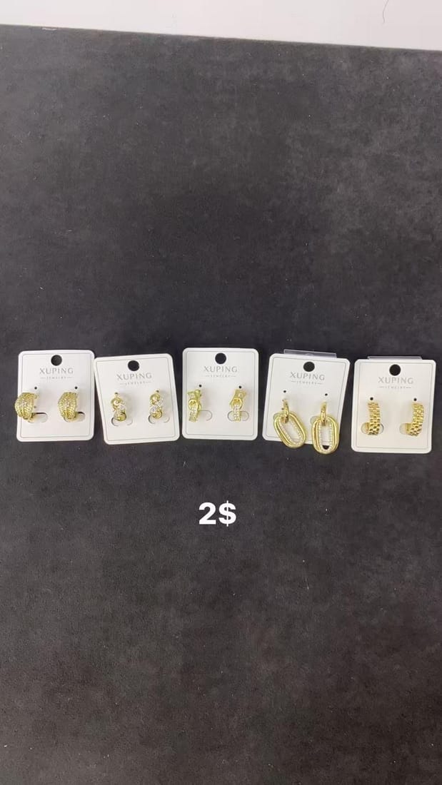 8 Çift Xuping Küpe Modelleri No. 11