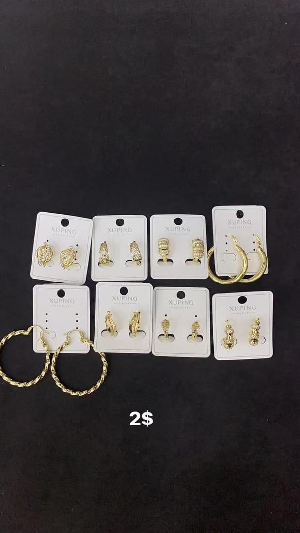 8 Çift Xuping Küpe Modelleri No. 5